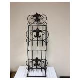 Wrought Iron Magazine Stand