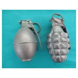 2) Grenade Paper Weights