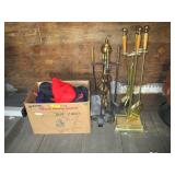 Fire Place Sets, Beenie and Snow Suit Mens Med.
