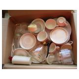 Old Pyrex Plates, Cups, Saucers, Canisters