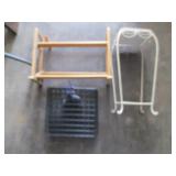Shoe Rack, Rope Stand and Wire Rack with Hardware