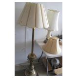 2) Lamps and a Lamp Shade
