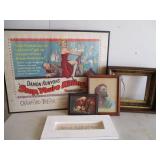 Vintage Poster, Pictures and Frames