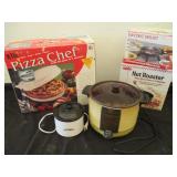Pizza Chef, Nut Roaster, Electric Skillet