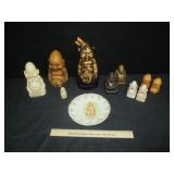 Billiken Collection, Cast Iron Banks, Plates, S&P