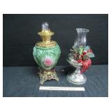Rayo Oil Lamp and Electric Hurricane Lamp