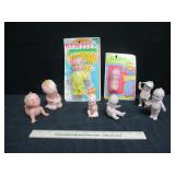 Kewpie Dolls and Lefton Kewpie Dolls