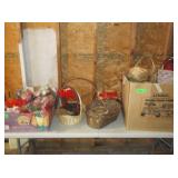 baskets, Artificial Flowers, Potpourri