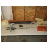 Fishing Poles, Tackle boxes
