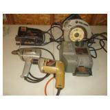 Saw, Jigsaw, Sharpener, Drill