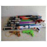Ligth Sabres and Toy Guns