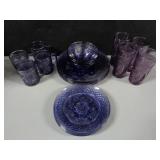 Purple Dish Set