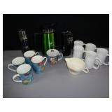 Choffy Insulated French Press, Mr Coffee Grinder,