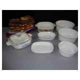 Corning Ware Dishes, Hot Pad Mitts