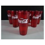 8) Large Coca Cola Cups