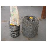 2 Rolls Fence Wire and Clips
