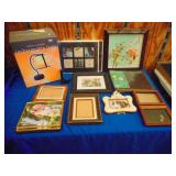 Picture Frames & Lamp