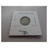 1891 Seated Liberty Dime