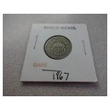1867 Shield Nickel