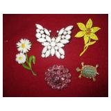 Signed Ladies Brooch