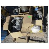 Pallet Of Conduit Pieces, Electrical Plugs & Boxes