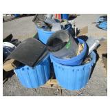 Pallet Of Rolled Tin, Connectors, Vents,