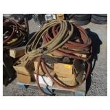 Pallet With Hoses, Nails, Black & Decker Power