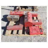 Pallet Of Empty Tool Cases / Boxes  And Reflectors