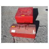 Tool Box With Contents, Empty Tool Box