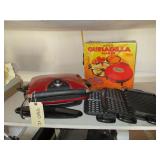 George Foreman Grill with Extra Grill Plates