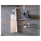 Sanding Stick, Trimmers, Paint Spray Shield