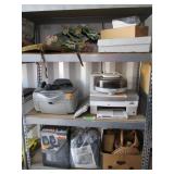 Contnets on Shelving Unit