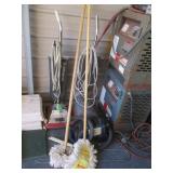 2) Sanitaire Industrial Vacuums, 2) Dust Mops