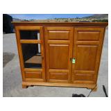 Beautiful Oak Hutch