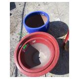 3) Large Planter Pots