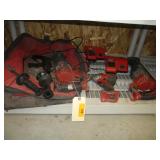 Milwaukee Impact Driver, 2) Sawzalls, Battery*