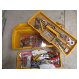 Yellow Toolbox w/ Contents