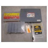 4) Storage Boxes of Wire Terminals & Heat Shrink