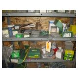 2) Shelves of Nuts, Bolts, Screws, Anchore