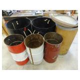 Trash Cans w/ Contents; Some Electrical Wire