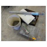 Nails, Vent Cover, Wire Fence, Lag Bolts,