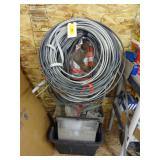 Flat Wire, Wall Pack Light, Ground Box, Fuse