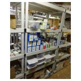 Shelf, Face Plates, Outlets, Switches, Twist Plugs