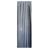 21) Schedule 40 PVC Pipes 4"