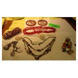 Red Jewelry and Variety of Jewelry