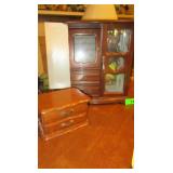 2) Walnut Jewelry Boxes