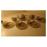 Oriental Miniature Tea Set