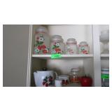 Strawberry Frost Canister Set, Teapot