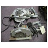 2) Skilsaw Circular saws