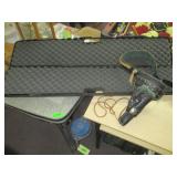 Hard Side Rifle Case, Leather Gun Belt